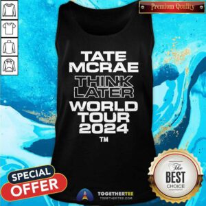 Awesome Tate Mcrae Think Later World Tour 2024 Tank-top
