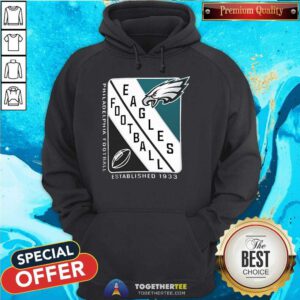 Funny Philadelphia Eagles Starter Shield Logo Hoodie