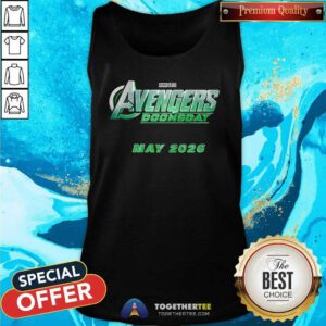 Funny Robert Downey Jr. Avengers Doomsday Tank-top
