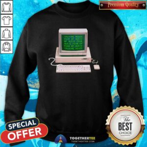 Funny Talking Heads Fear Of Music Computer Sweatshirt