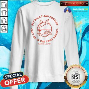 Good Pit Bulls And Poodles Damian Lillard Sweatshirt