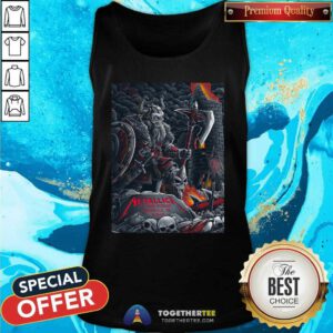 Great Metallica M72 Night Poster US Bank Stadium Aug 16th 2024 Tank-top