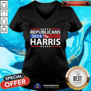 Great Republicans For Kamala Harris President Election 2024 V-neck