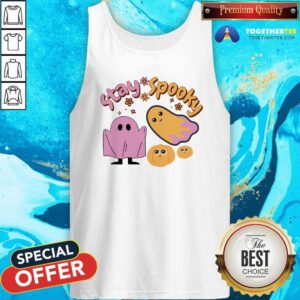 Hot Stay Spooky On Women's Premium Tank-top