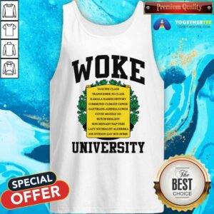 Hot Woke University Tank-top