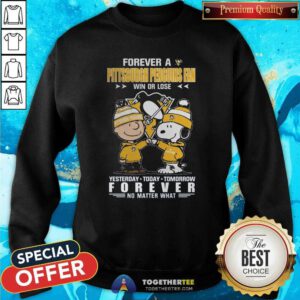 Nice A Pittsburgh Penguins Fan Yesterday Today Tomorrow Forever Sweatshirt