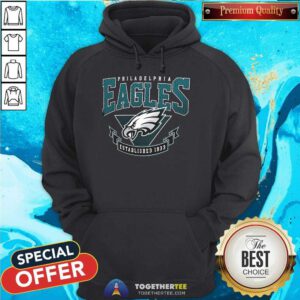Nice Philadelphia Eagles Starter ’80s Inspired Team Logo Hoodie