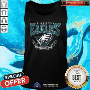 Nice Philadelphia Eagles Starter ’80s Inspired Team Logo Tank-top