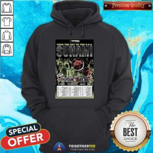 Nice Sunami US Tour 2024 Poster Hoodie