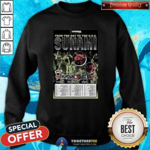 Nice Sunami US Tour 2024 Poster Sweatshirt