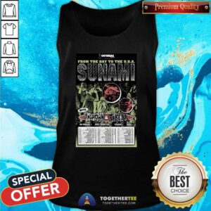 Nice Sunami US Tour 2024 Poster Tank-top