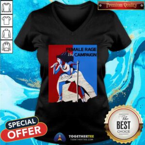 Official Female Rage The Campaign Kamala Harris V-neck