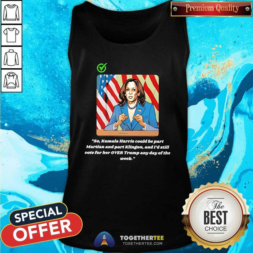 Official I’d Still Vote For Kalama Harris Over Trump Any Day Tank-top