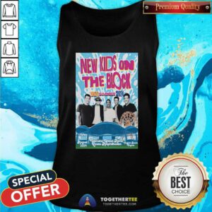 Official New Kids On The Block August 1 2024 Virginia Beach Tank-top