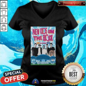 Official New Kids On The Block August 1 2024 Virginia Beach V-neck