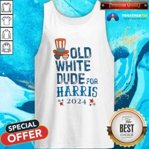 Official Old White Dude For Harris 2024 Tank-top
