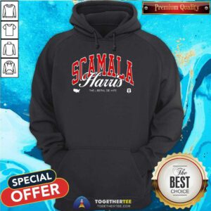 Official Scamala Harris The Liberal Dei Hire Hoodie