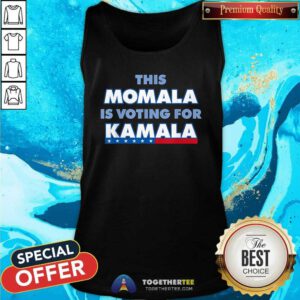 Official This Momala Is Voting For Kamala Harris Tank-top