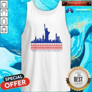 Official Waltz Walz Mind Your Own Damn Business Tim Waltz Tank-top