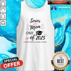 Original Senior Mom Class Of 2025 Tank-top