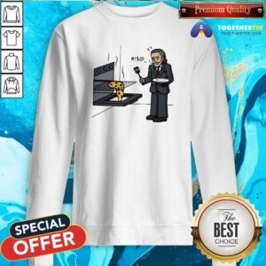 Premium Funny Melting Pizza Sweatshirt