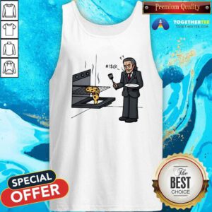 Premium Funny Melting Pizza Tank-top
