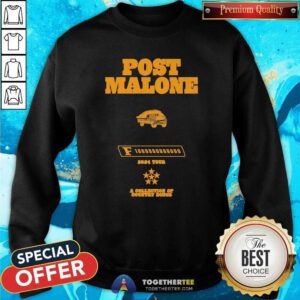 Premium Post Malone F1 Trillion Tour 2024 Sweatshirt