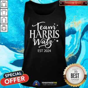 Premium Team Harris Walz Est 2024 Tank-top