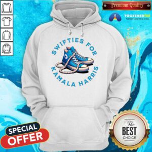 Pretty Swifties For Kamala Chucks And Pearls Harris Hoodie