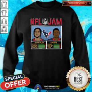 Pretty Texans Men's Jam Stroud And Diggs Homage Sweatshirt