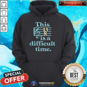 Pretty This Is A Difficult Time Hoodie