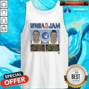 Top WNBA Jam Lynx Collier And McBride Tank-top