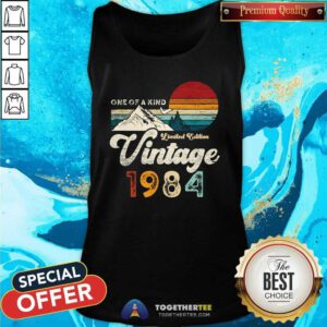 Awesome One Of A Kind Limited Edition Mountains Vintage 1984 Tank-top