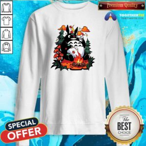 Awesome Totoro Camping With My Neighbor Sweatshirt