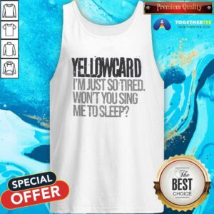Awesome Yellowcard I'm Just So Tired Tank-top