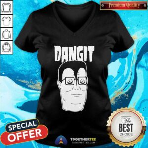 Good Danzig Dangit Hank Hill V-neck