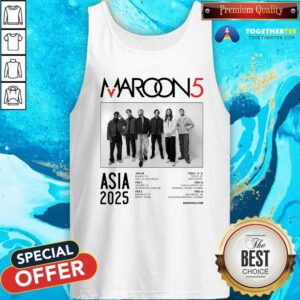 Good Maroon 5 Asia Tour 2025 Tank-top