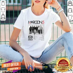 Good Maroon 5 Asia Tour 2025 V-neck