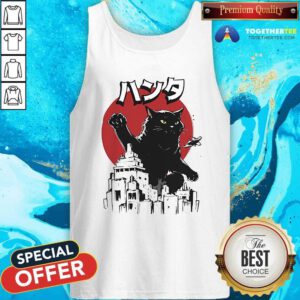 Hot Catzilla The Remix Tank-top