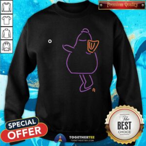 Hot Francisco Alvarez Purple Neon Mascot Throw Sweatshirt