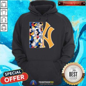 Hot MLB Mickey Pattern Hoodie