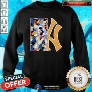 Hot MLB Mickey Pattern Sweatshirt