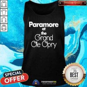 Hot Paramore At The Grand Ole Opry Tank-top