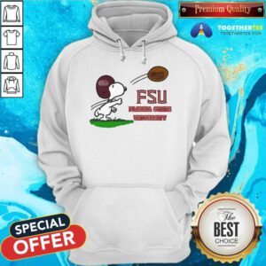 Hot Snoopy FSU Flordia State University Hoodie