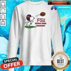 Hot Snoopy FSU Flordia State University Sweatshirt