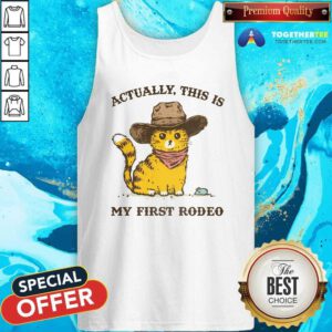 Hot This Is My First Rodeo Tank-top