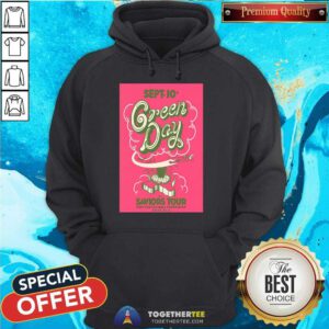 Nice Green Day Sept 10 2024 Germania Insurance Amphitheater Austin Texas Hoodie