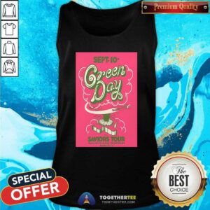 Nice Green Day Sept 10 2024 Germania Insurance Amphitheater Austin Texas Tank-top