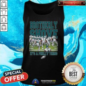 Nice Philadelphia Eagles Brotherly Shove Haters Gonna Hate Tank-top