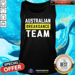 Official Australian Break Dance Team Tank-top